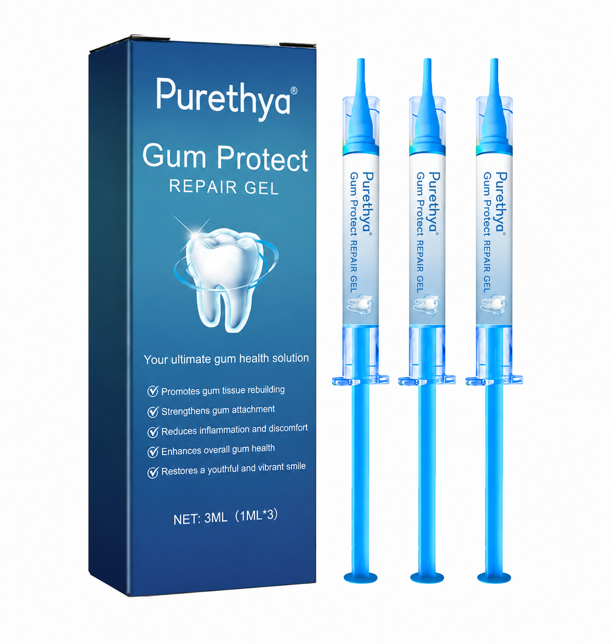 Purethya®Gum Protect REPAIR GEL ❗ BUY 1 GET 1 FREE | 🦷Support Healthy Gum Tissue
