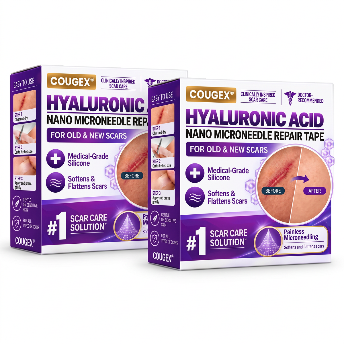 Hyaluronic Acid Nano Microneedle Repair Tape🗽