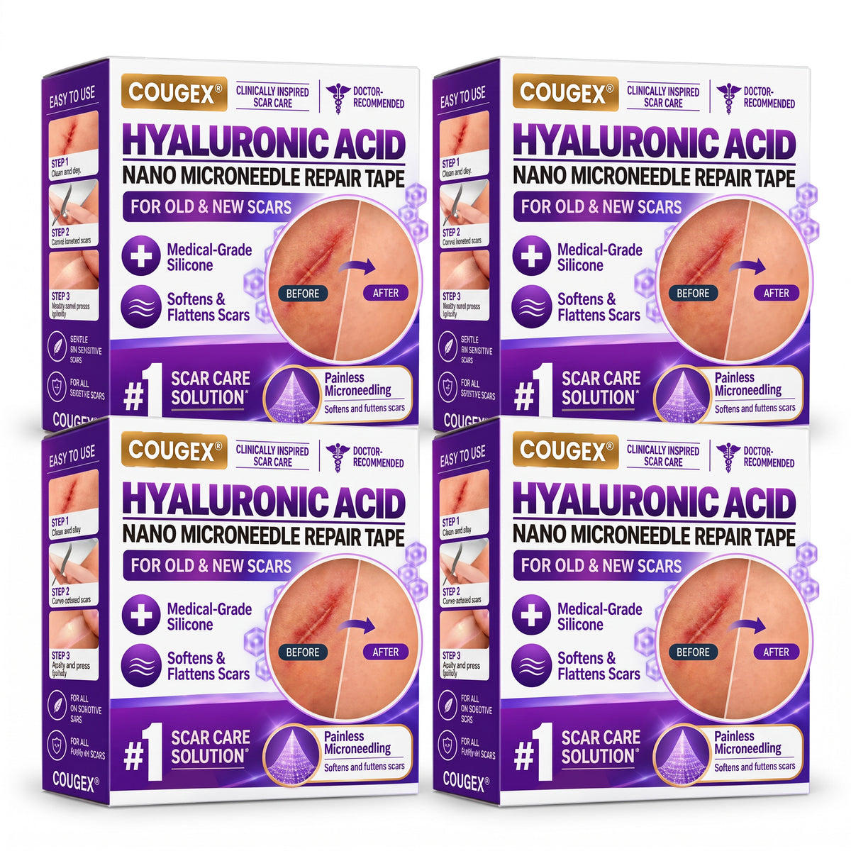 Hyaluronic Acid Nano Microneedle Repair Tape🗽